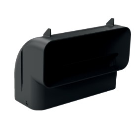 Gaggenau verkürzter Flachkanalbogen M vertikal 90° AD857033  • 17005347